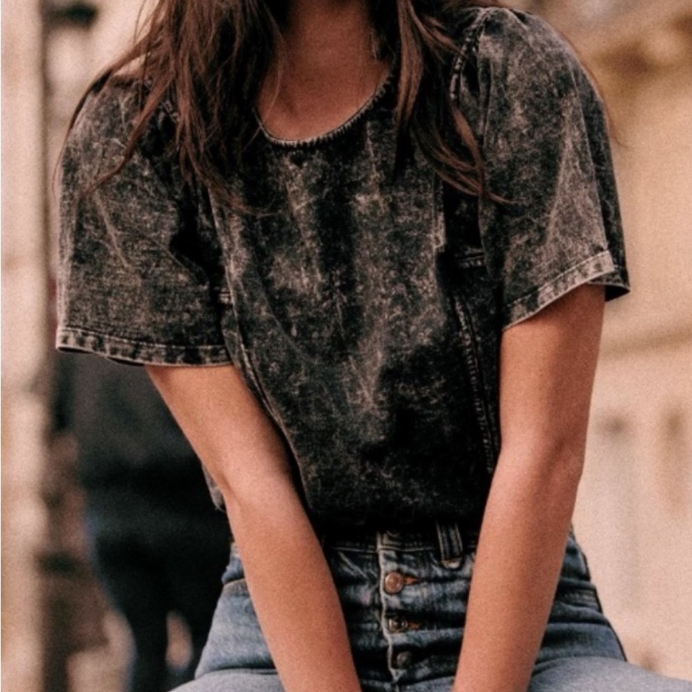 Sezane structured t-shirt